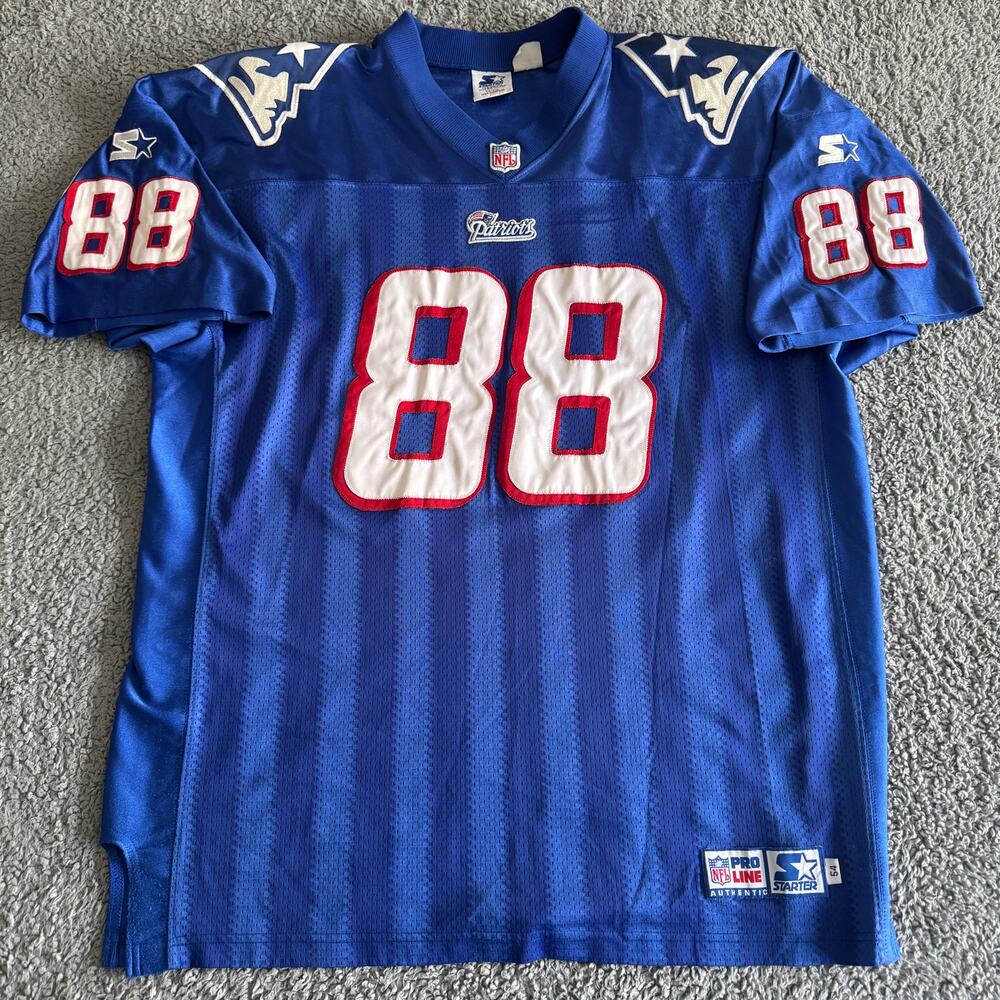 1995-99 Starter Pro Line Terry Glenn NFL New England Patriots Jersey Sz 54/XXL